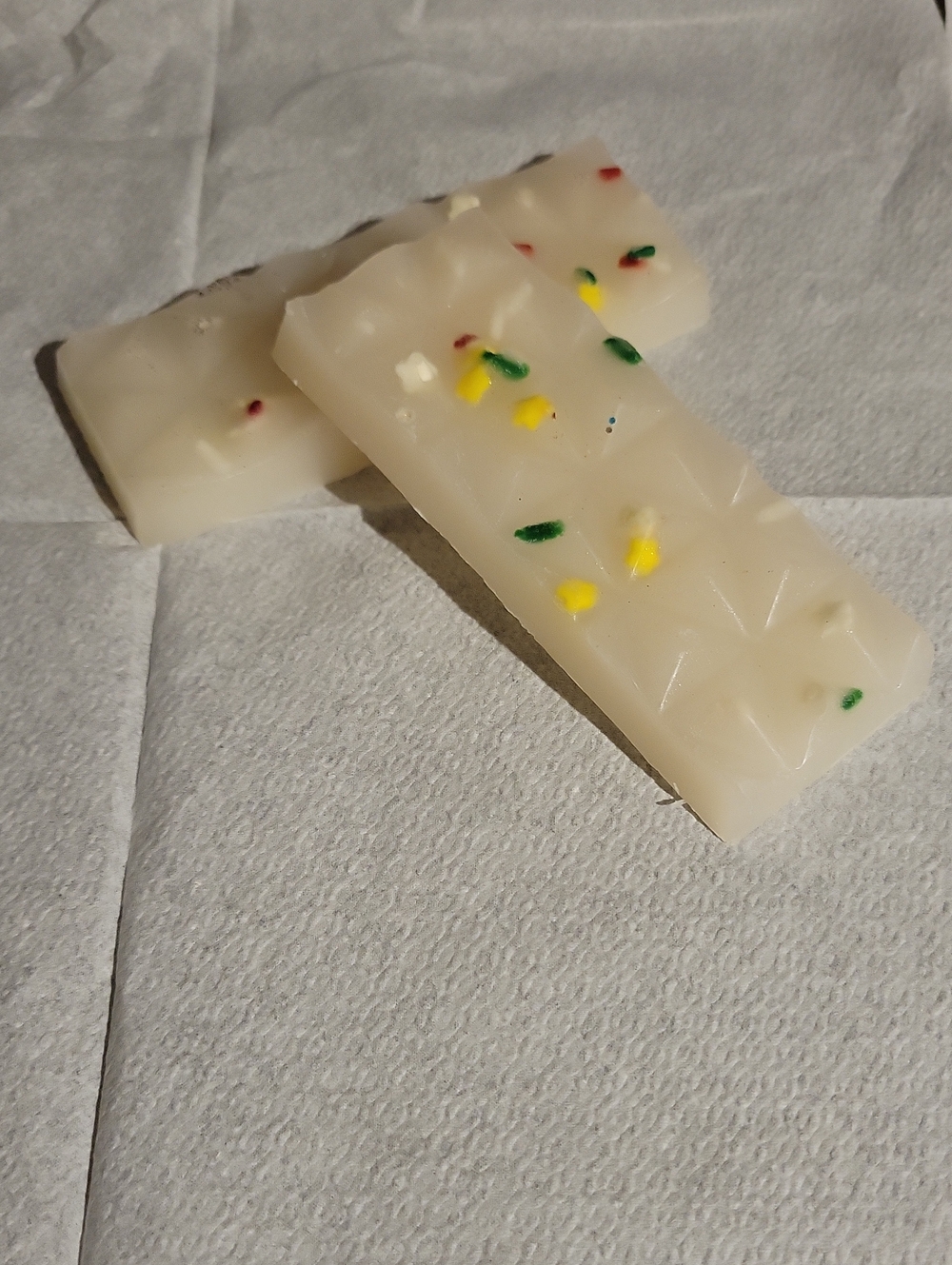 Handmade Sugar Cookie Wax Melt Snap Bars, Pack Of 2